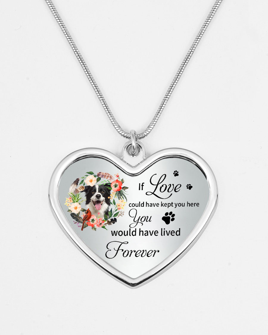 Personalized Memorial Heart Necklace-Love forever Necklace