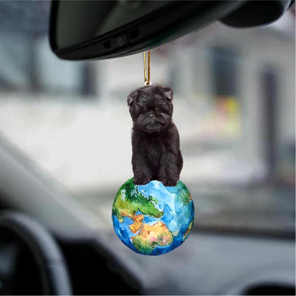 Around My Dog-Two Sided Ornament