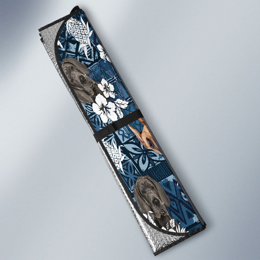 Great Dane-Tropical Pattern Coconut Pineapple  Car Sun Shade Cover Auto Windshield