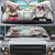 Miniature Schnauzer-Dog Summer Vacation Couple Car Sun Shade Cover Auto Windshield