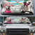 American Bulldog-Dog Summer Vacation Couple Car Sun Shade Cover Auto Windshield