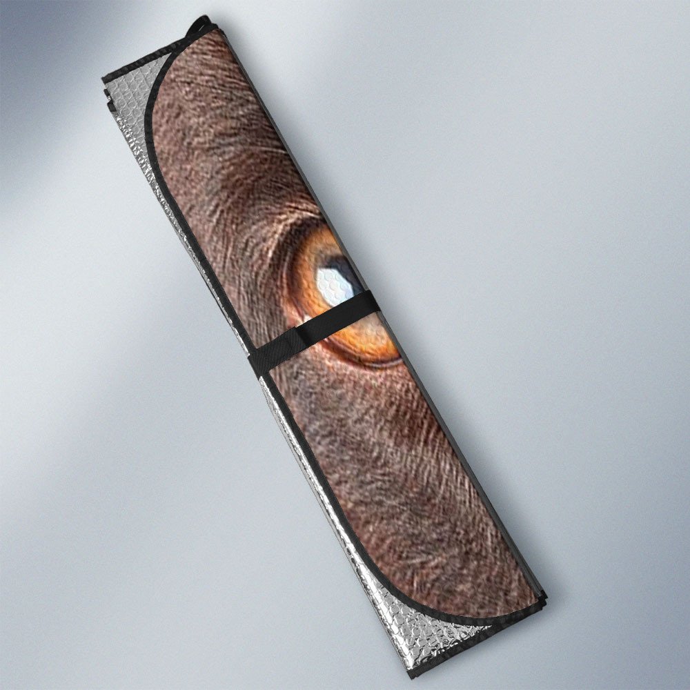 Australian Kelpie's Eyes-2-Beautiful Dog Eyes Car Sun Shade Cover Auto Windshield