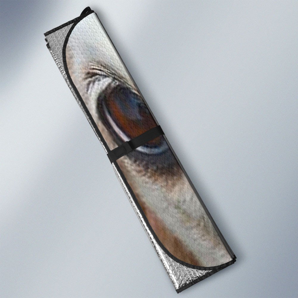 Borzoi's Eyes-2-Beautiful Dog Eyes Car Sun Shade Cover Auto Windshield
