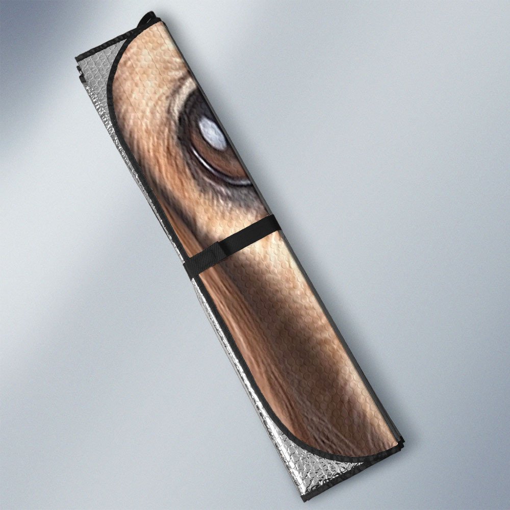 Brittany's Eyes-2-Beautiful Dog Eyes Car Sun Shade Cover Auto Windshield