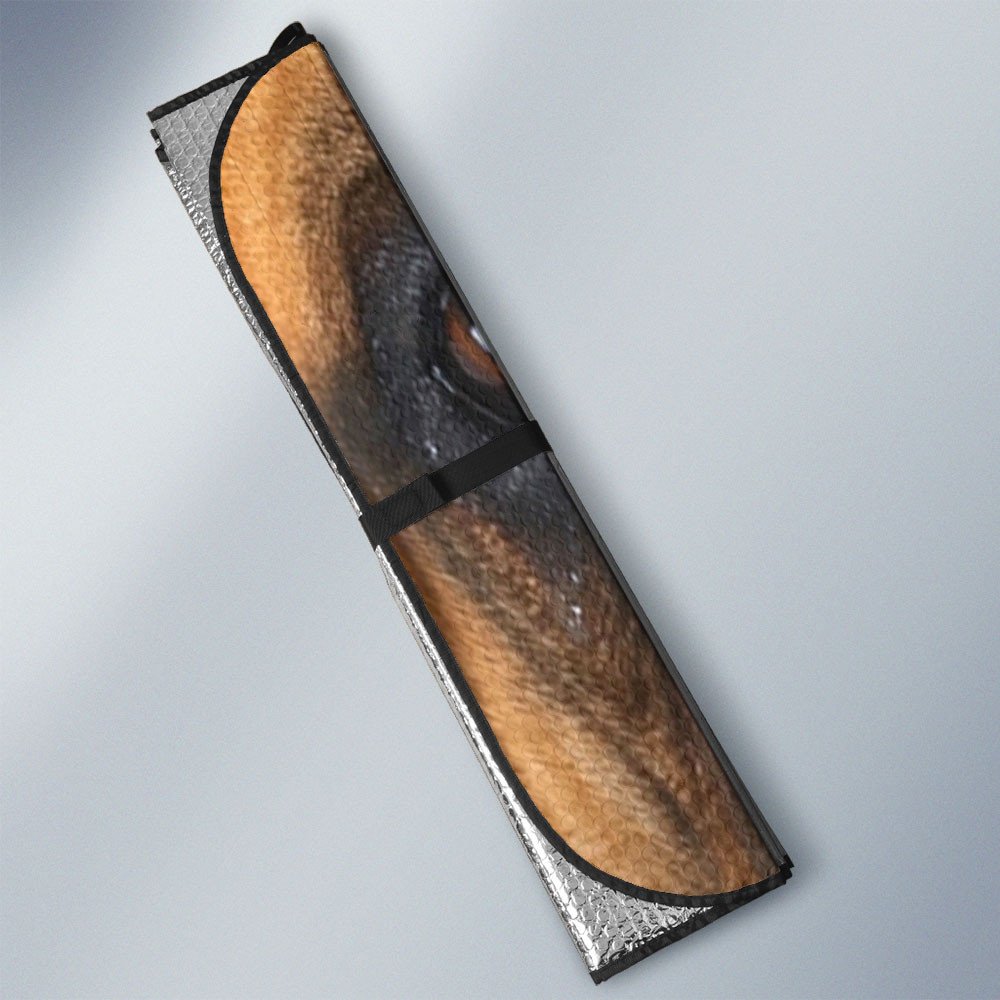 Bullmastiff's Eyes-2-Beautiful Dog Eyes Car Sun Shade Cover Auto Windshield