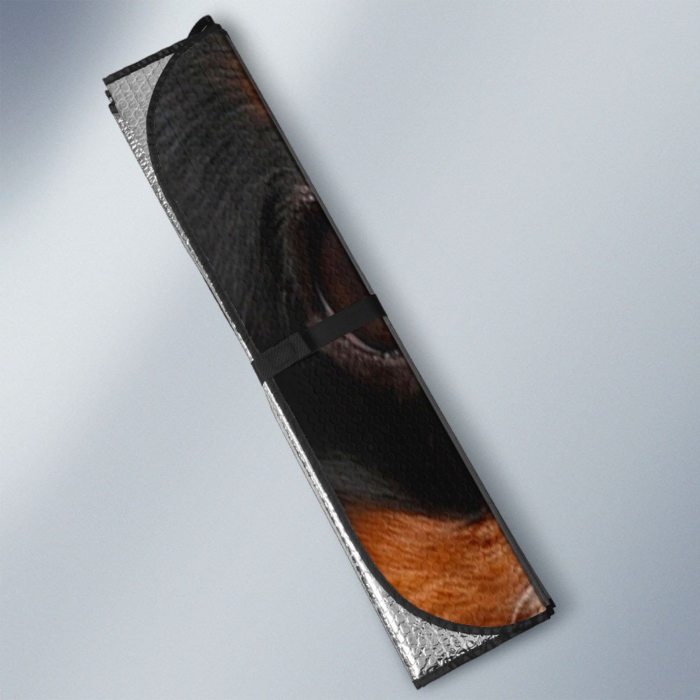 Cavalier King Charles Spaniel's Eyes-2-Beautiful Dog Eyes Car Sun Shade Cover Auto Windshield