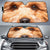 Cavapoo's Eyes-2-Beautiful Dog Eyes Car Sun Shade Cover Auto Windshield
