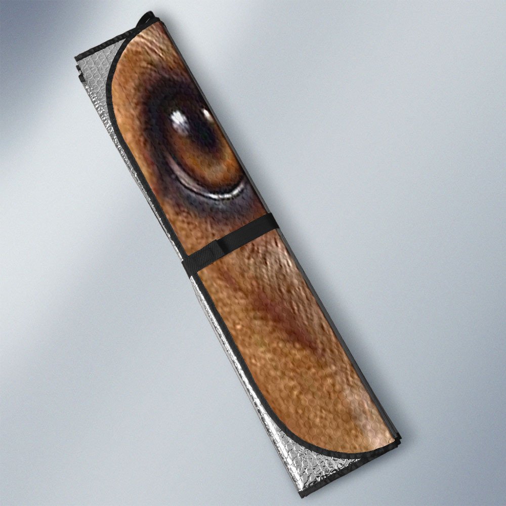Coonhound's Eyes-2-Beautiful Dog Eyes Car Sun Shade Cover Auto Windshield