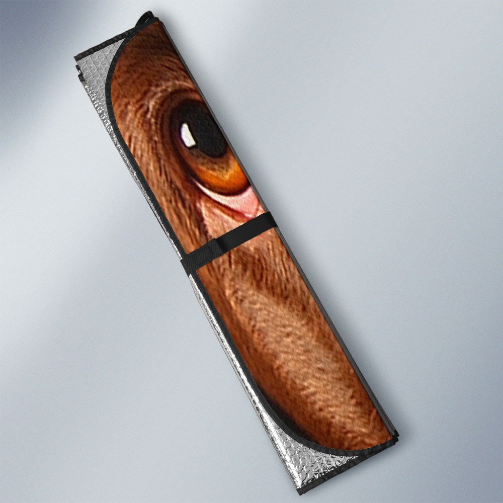 English Springer Spaniel's Eyes-2-Beautiful Dog Eyes Car Sun Shade Cover Auto Windshield