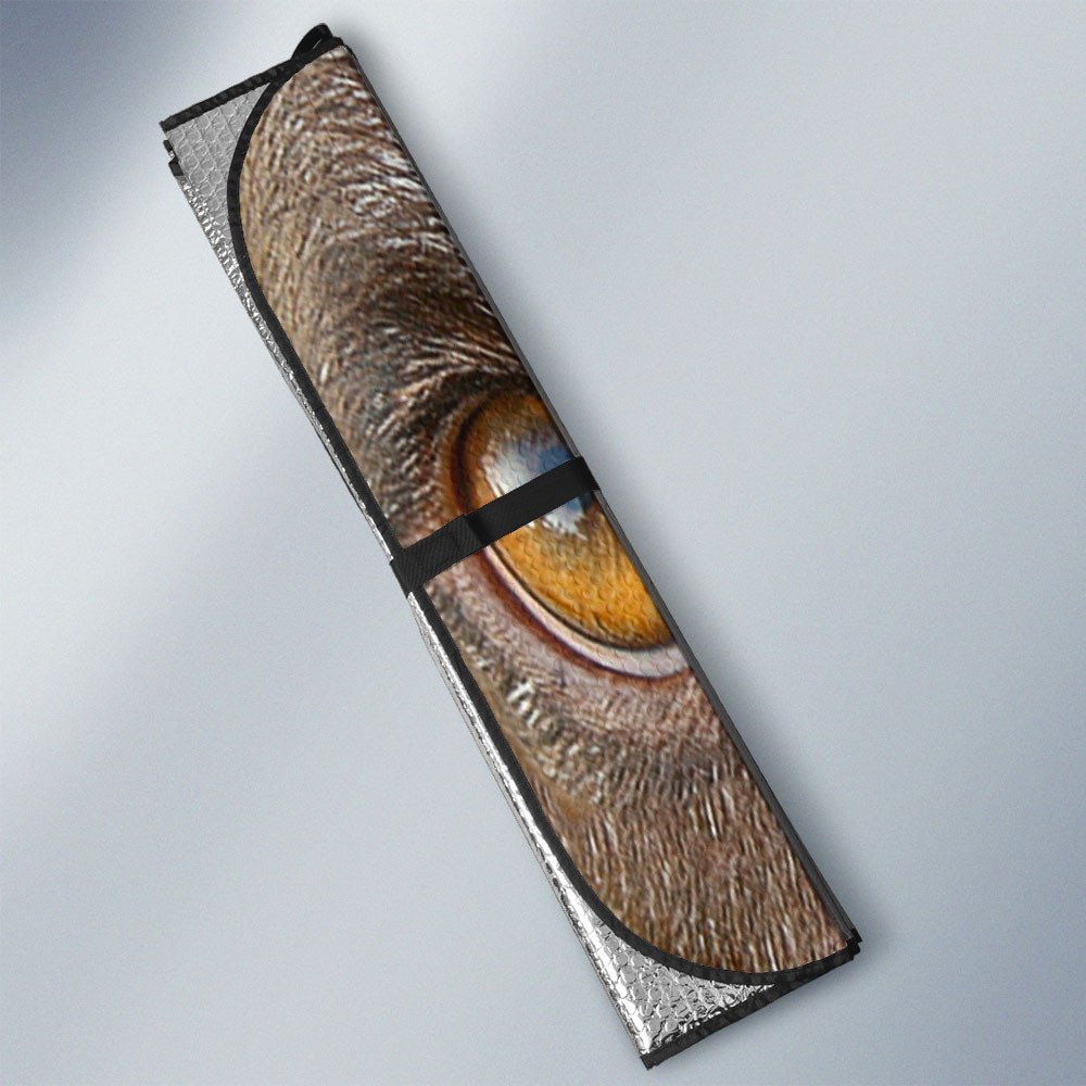 German Shorthaired Pointer's Eyes-2-Beautiful Dog Eyes Car Sun Shade Cover Auto Windshield