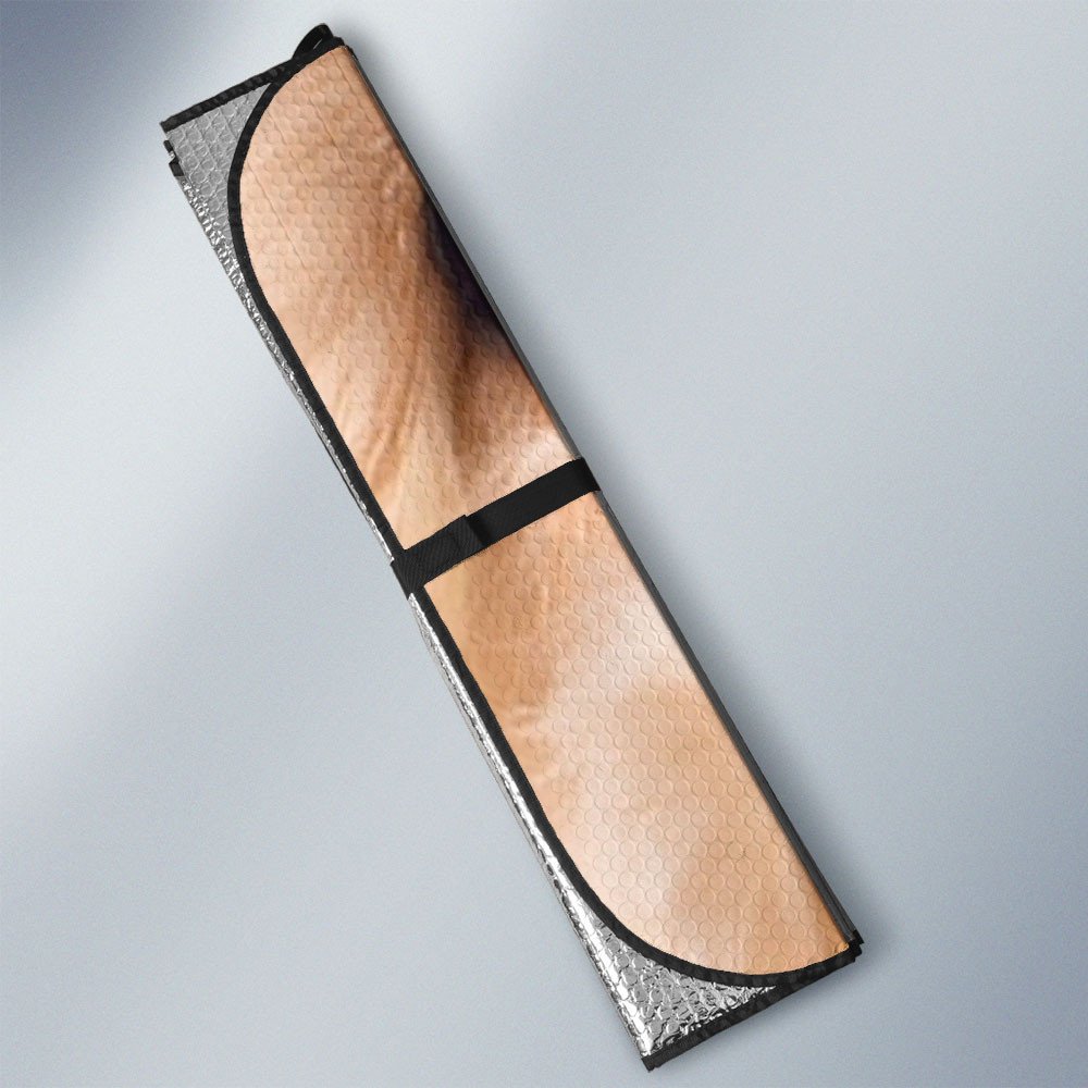 Goldendoodle's Eyes-2-Beautiful Dog Eyes Car Sun Shade Cover Auto Windshield