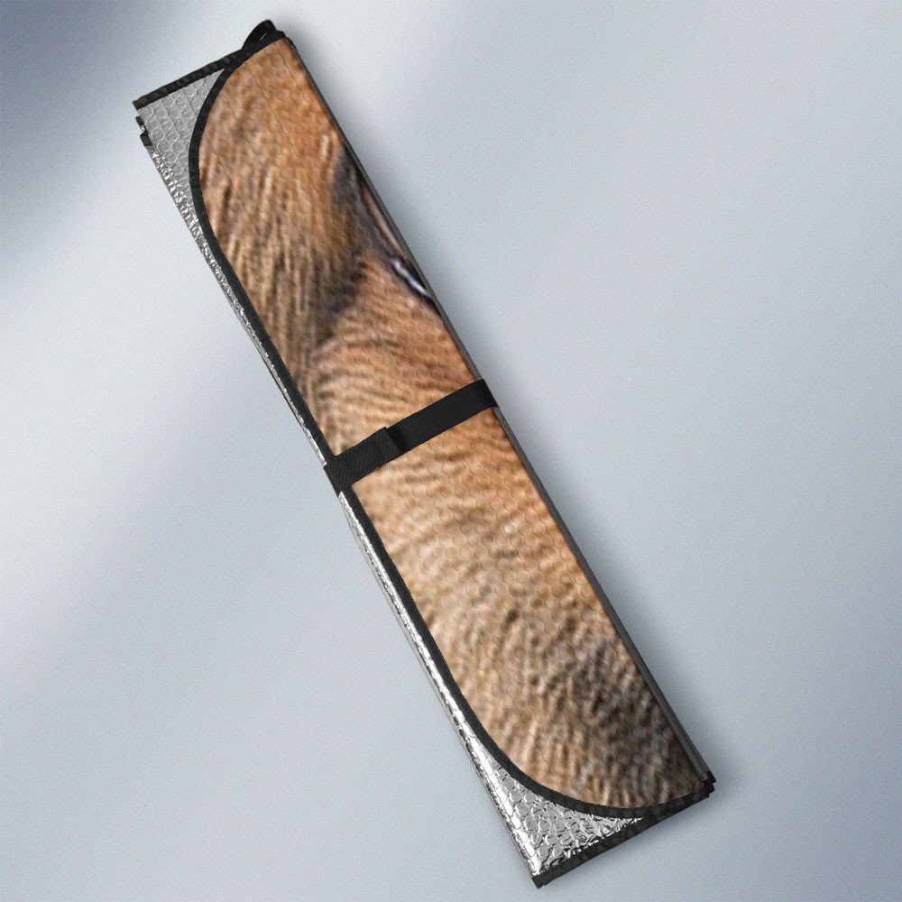 Keeshound's Eyes-2-Beautiful Dog Eyes Car Sun Shade Cover Auto Windshield