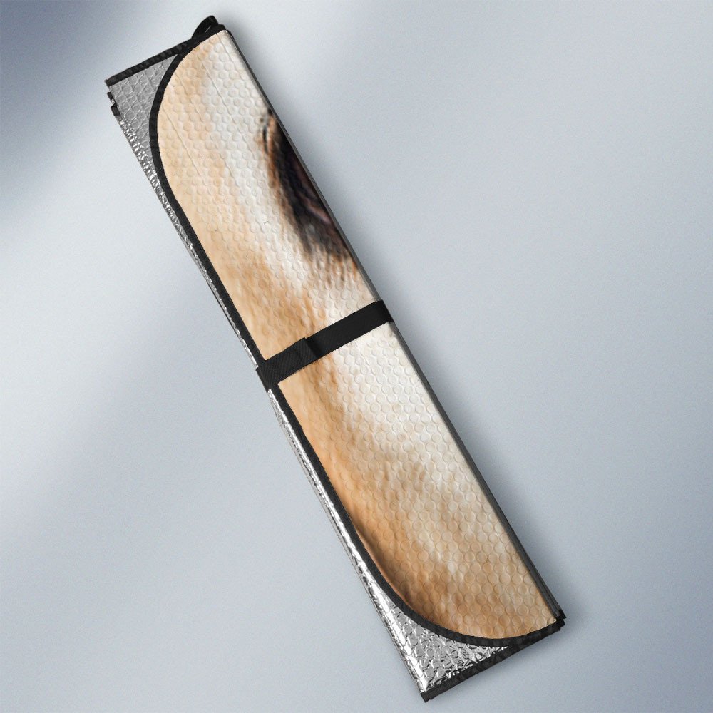 Labrador Retriever's Eyes-2-Beautiful Dog Eyes Car Sun Shade Cover Auto Windshield