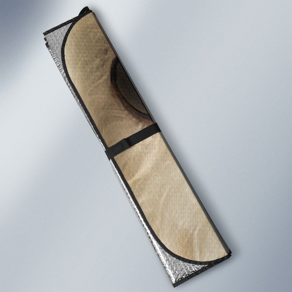 Maltese's Eyes-2-Beautiful Dog Eyes Car Sun Shade Cover Auto Windshield