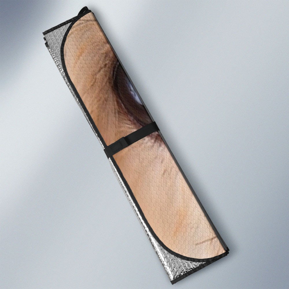 Morkie's Eyes-2-Beautiful Dog Eyes Car Sun Shade Cover Auto Windshield