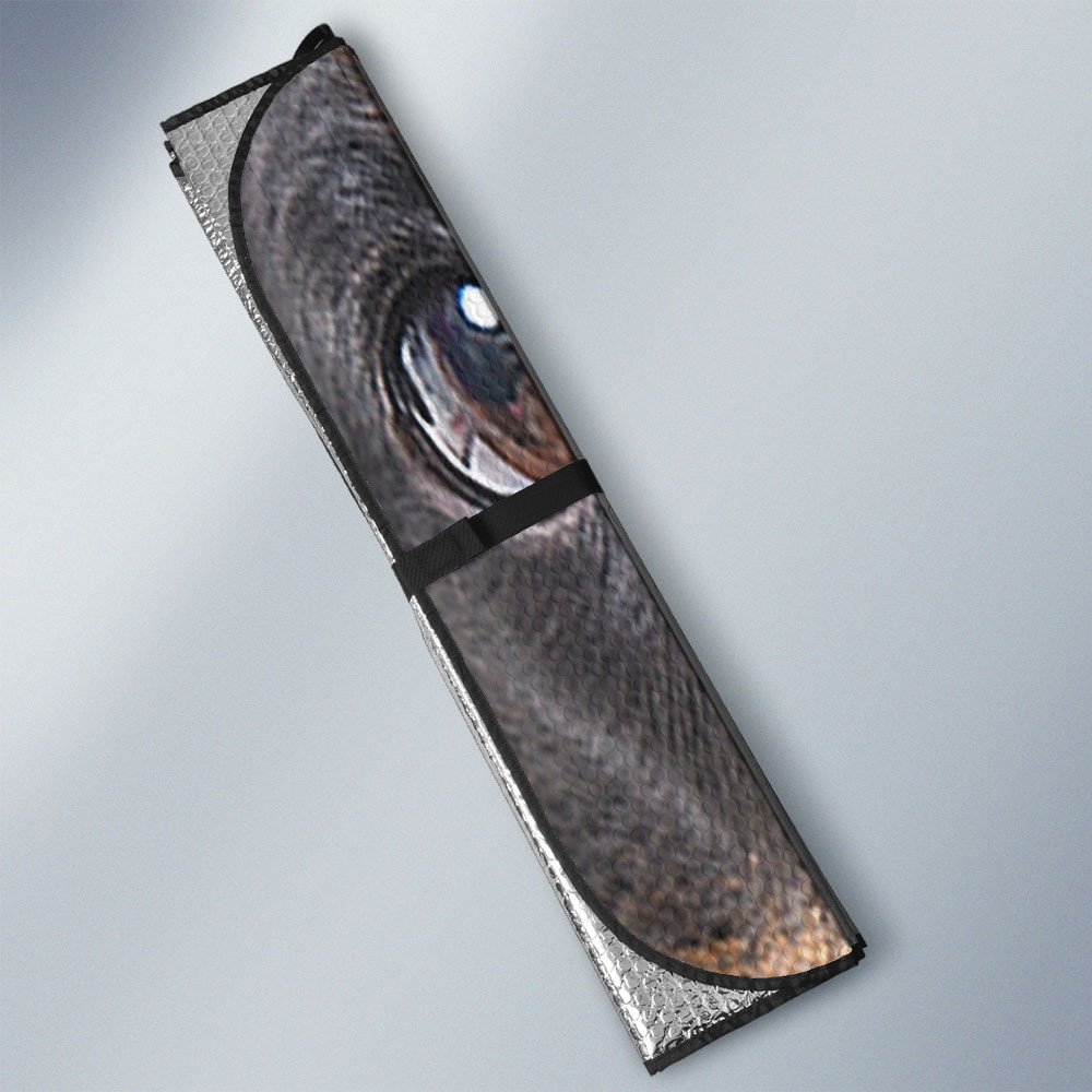 Jagdterrier's Eyes-2-Beautiful Dog Eyes Car Sun Shade Cover Auto Windshield