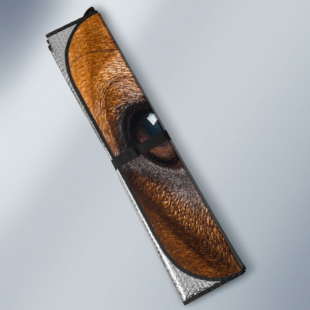 Rhodesian Ridgeback's Eyes-2-Beautiful Dog Eyes Car Sun Shade Cover Auto Windshield