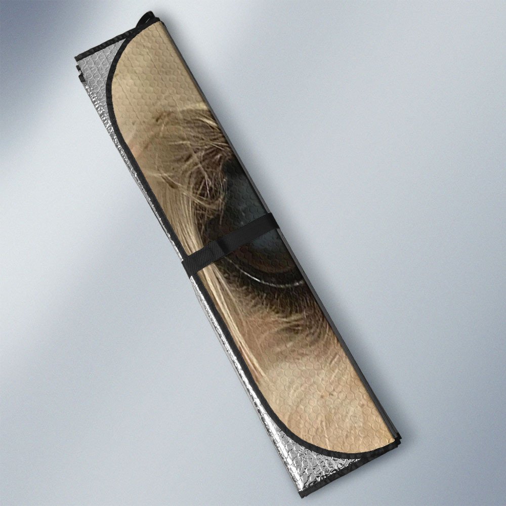 Schnoodle's Eyes-2-Beautiful Dog Eyes Car Sun Shade Cover Auto Windshield