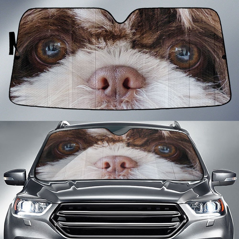 Shih Tzu's Eyes-2-Beautiful Dog Eyes Car Sun Shade Cover Auto Windshield