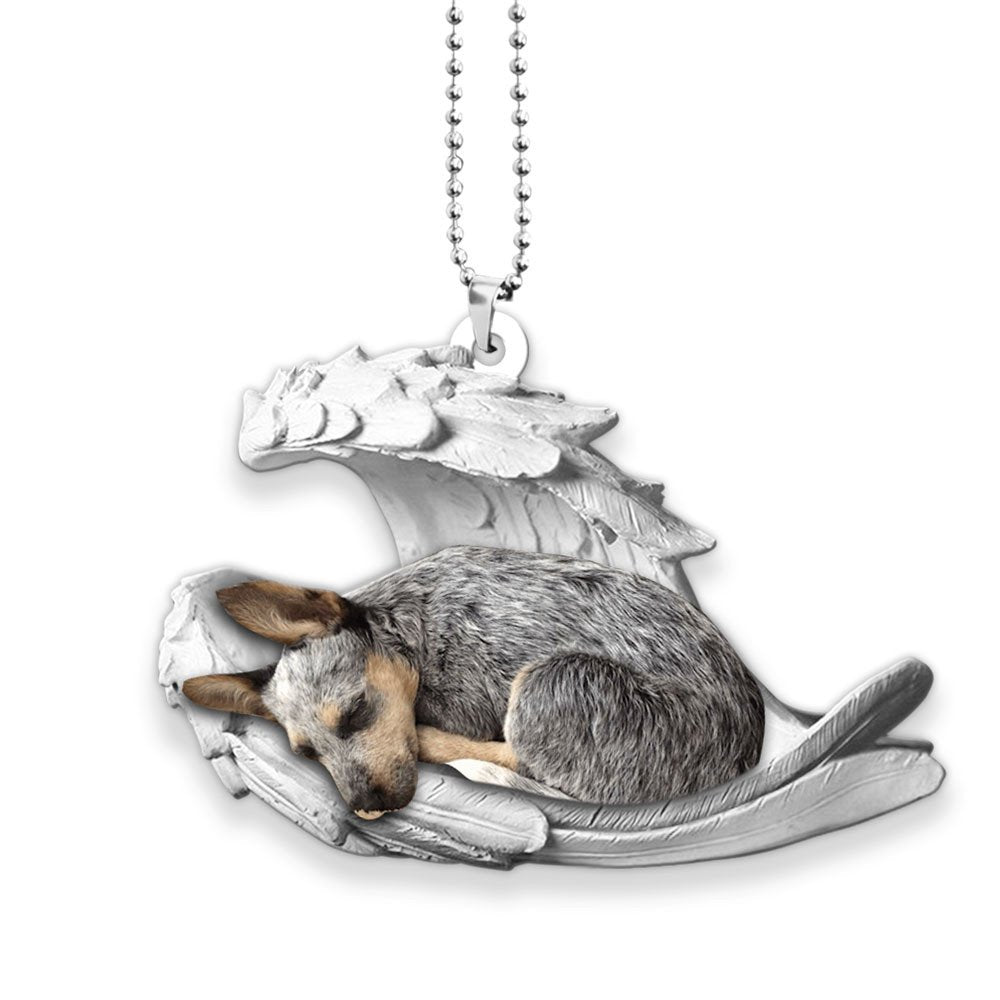 Australian Cattle-2022 Sleeping Angel-Two Sided Ornament
