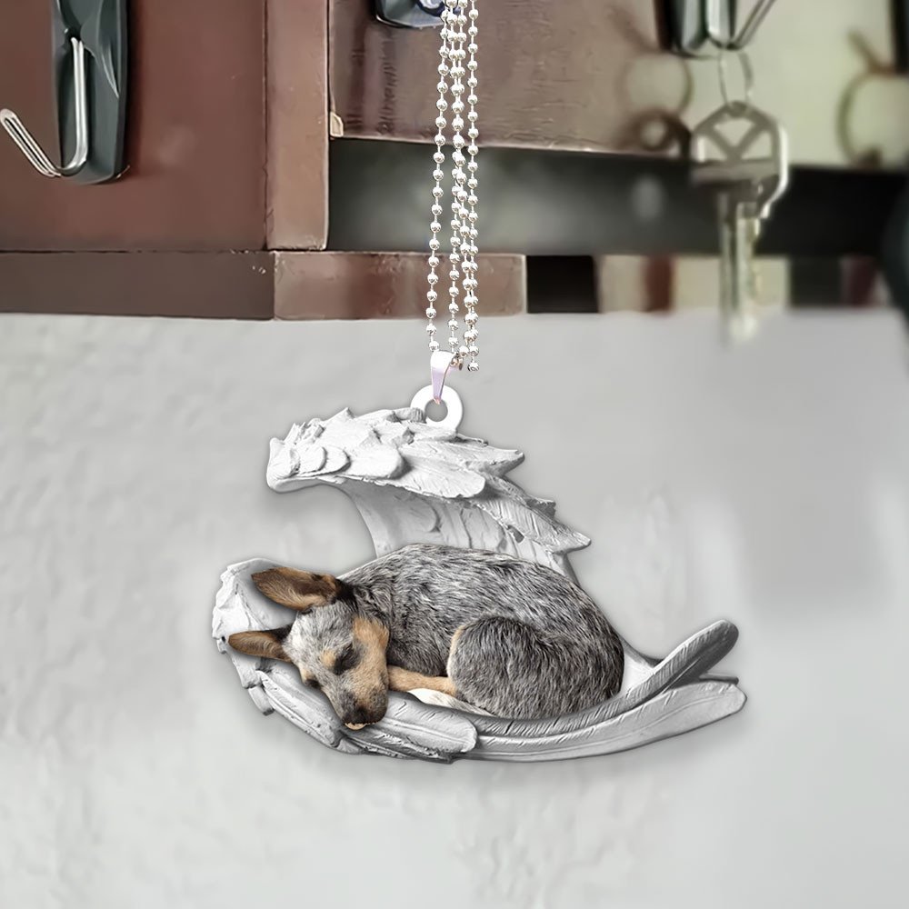 Australian Cattle-2022 Sleeping Angel-Two Sided Ornament