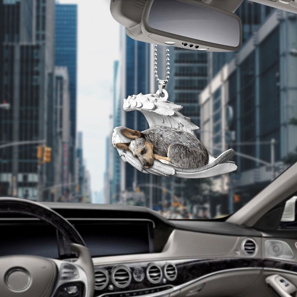 Australian Cattle-2022 Sleeping Angel-Two Sided Ornament