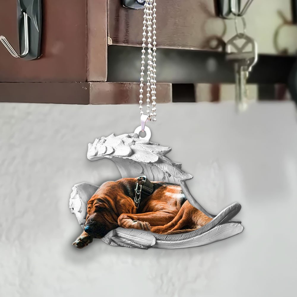 Bloodhound-2022 Sleeping Angel-Two Sided Ornament