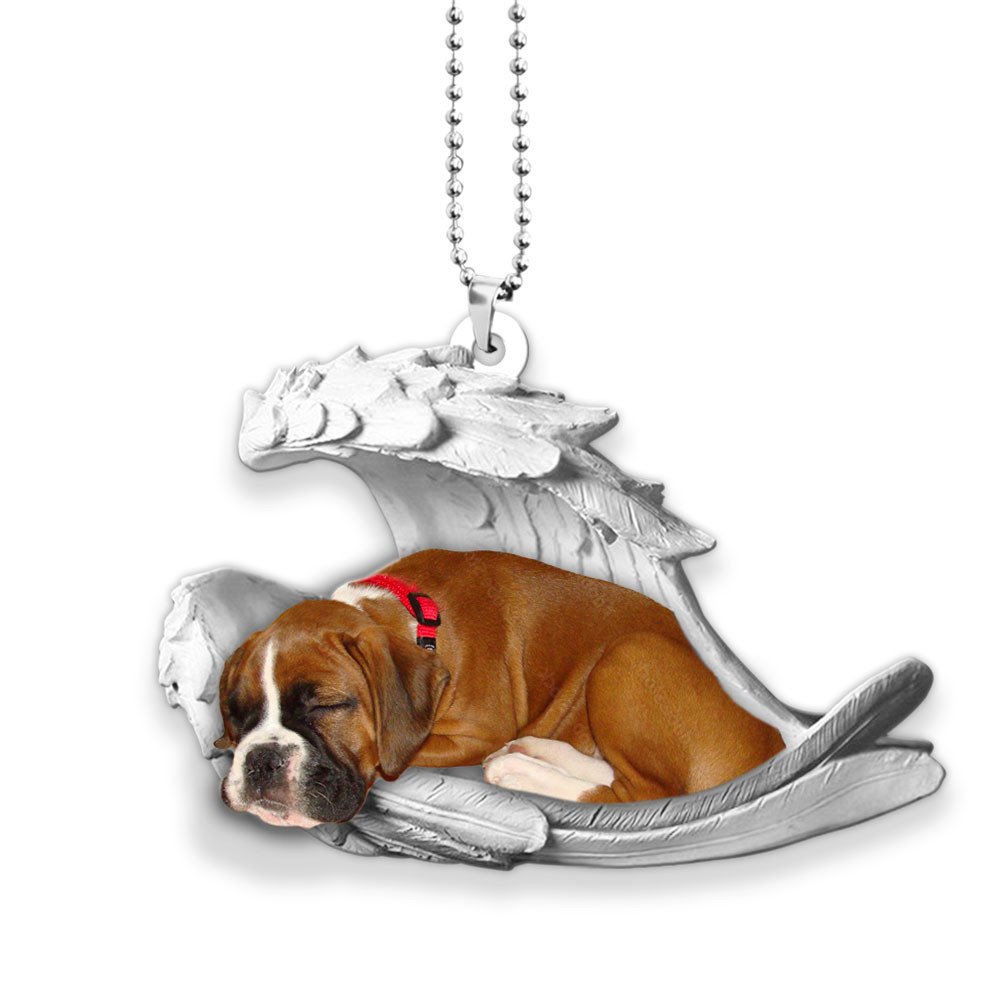 Boxer-2022 Sleeping Angel-Two Sided Ornament