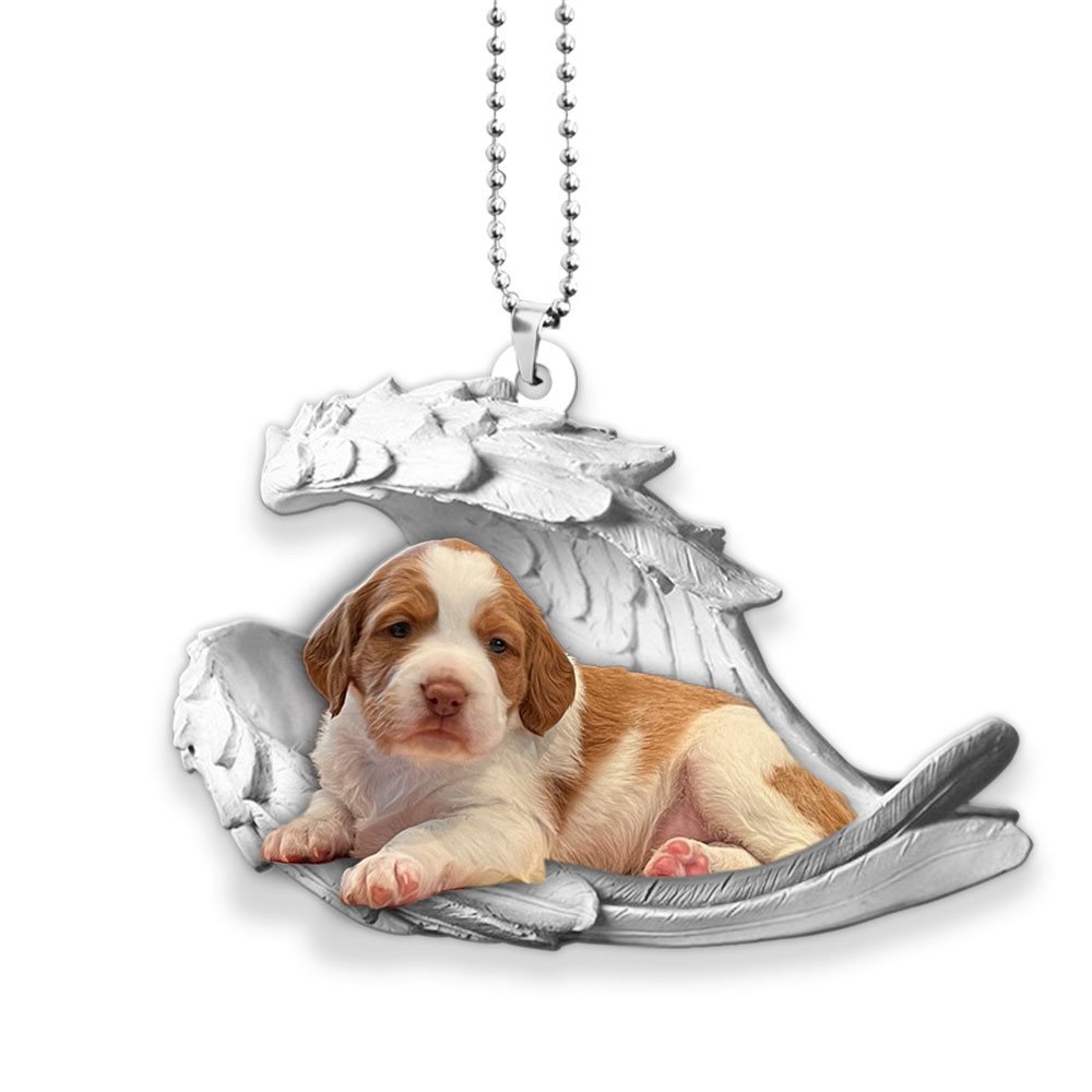 Brittany-2022 Sleeping Angel-Two Sided Ornament