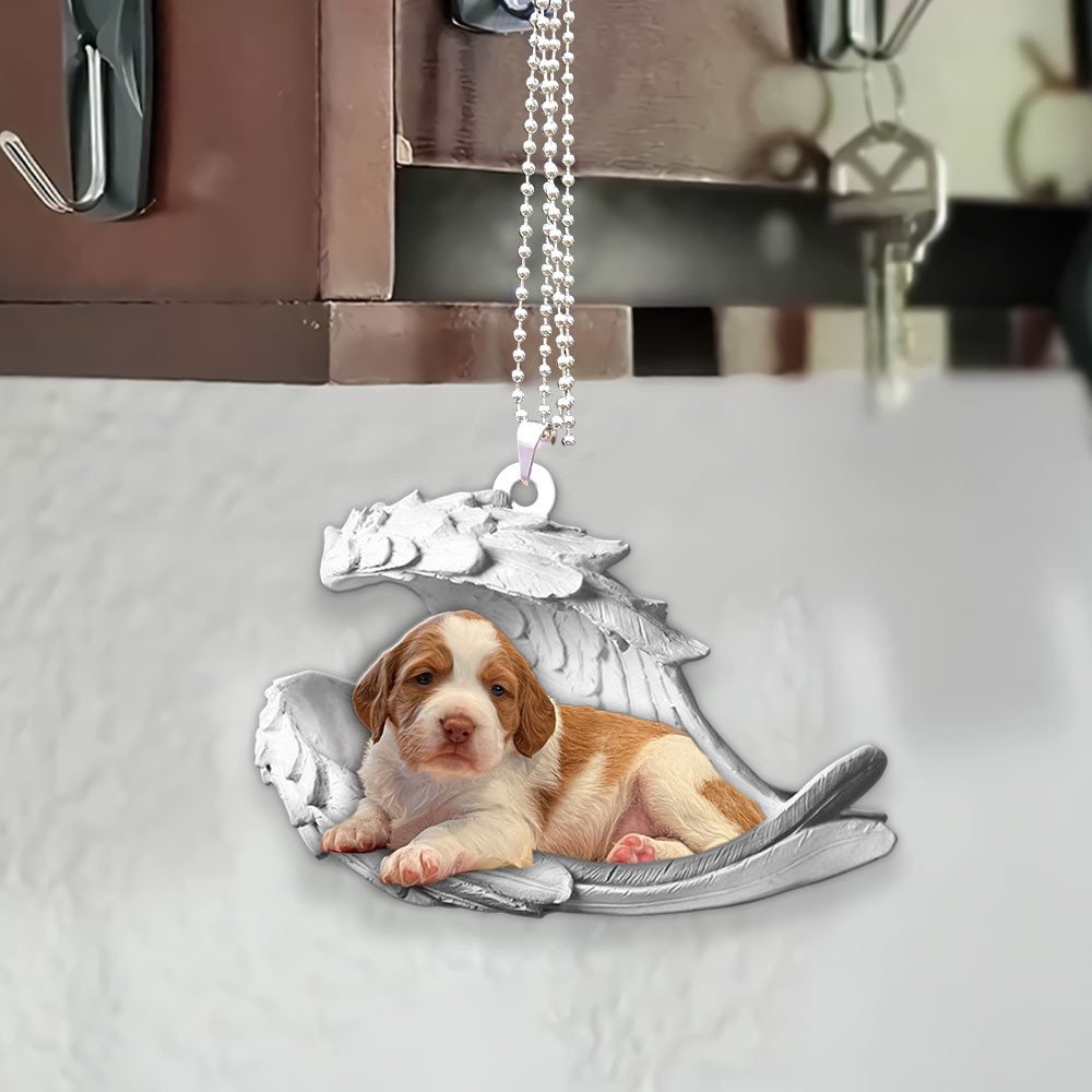 Brittany-2022 Sleeping Angel-Two Sided Ornament