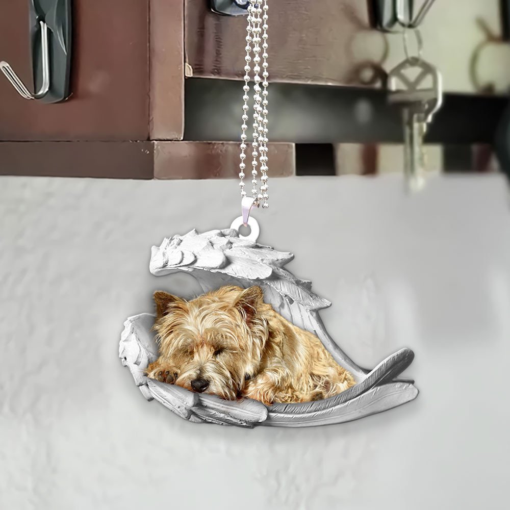 Cairn Terrier-2022 Sleeping Angel-Two Sided Ornament