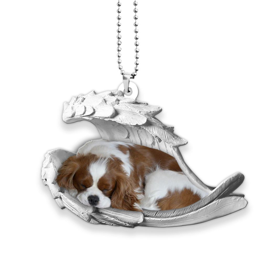 Cavalier King Charles Spaniel-2022 Sleeping Angel-Two Sided Ornament