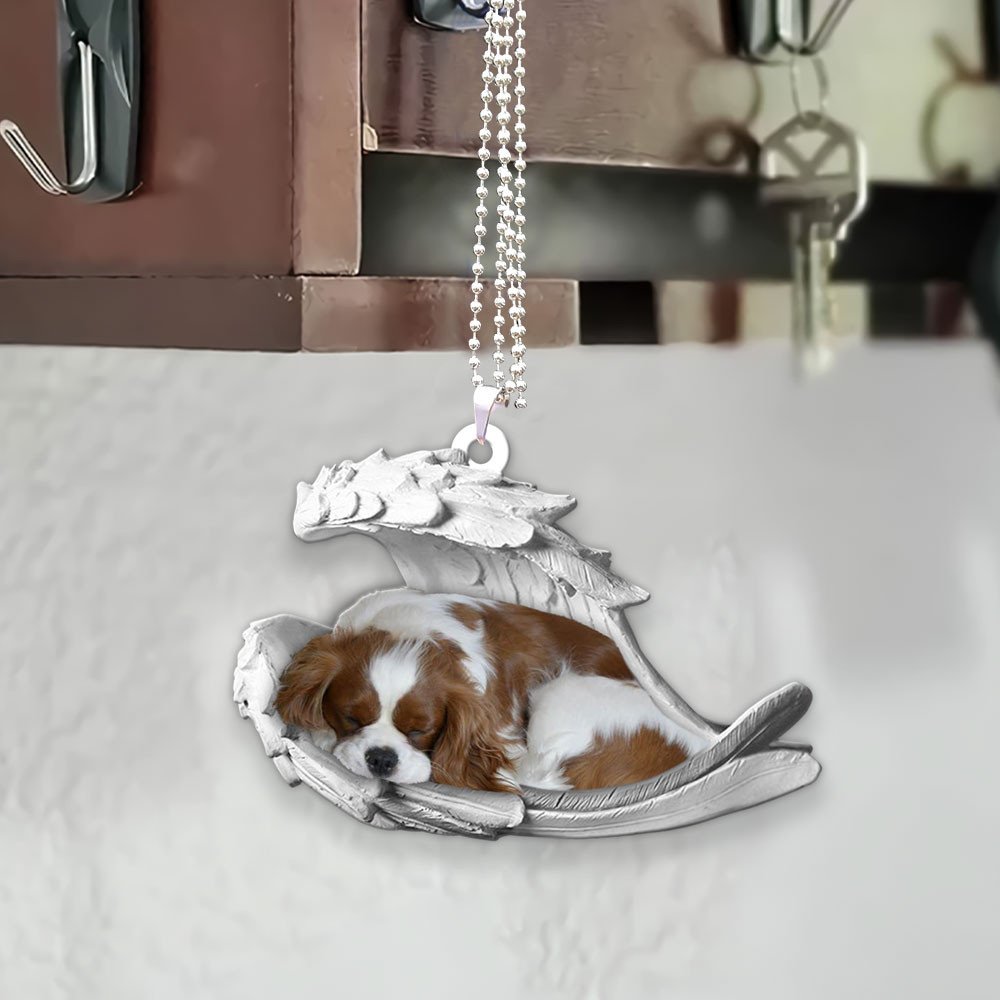 Cavalier King Charles Spaniel-2022 Sleeping Angel-Two Sided Ornament
