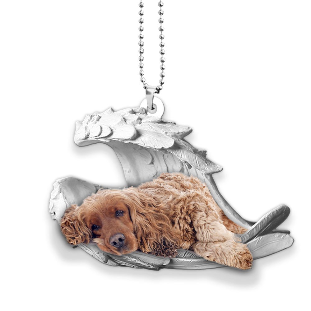 Cocker Spaniel-2022 Sleeping Angel-Two Sided Ornament