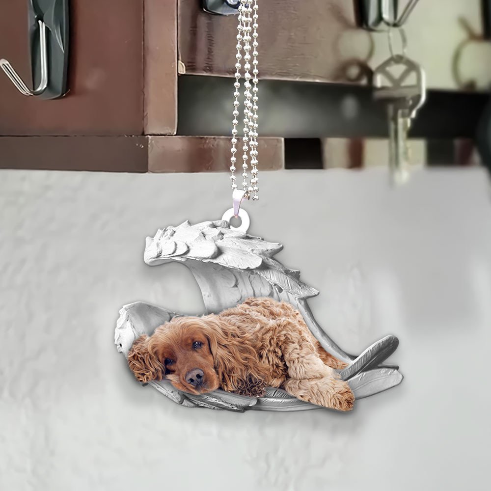 Cocker Spaniel-2022 Sleeping Angel-Two Sided Ornament