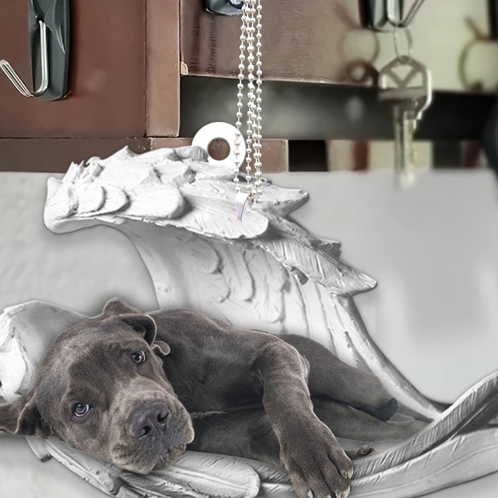 Great Dane-2022 Sleeping Angel-Two Sided Ornament