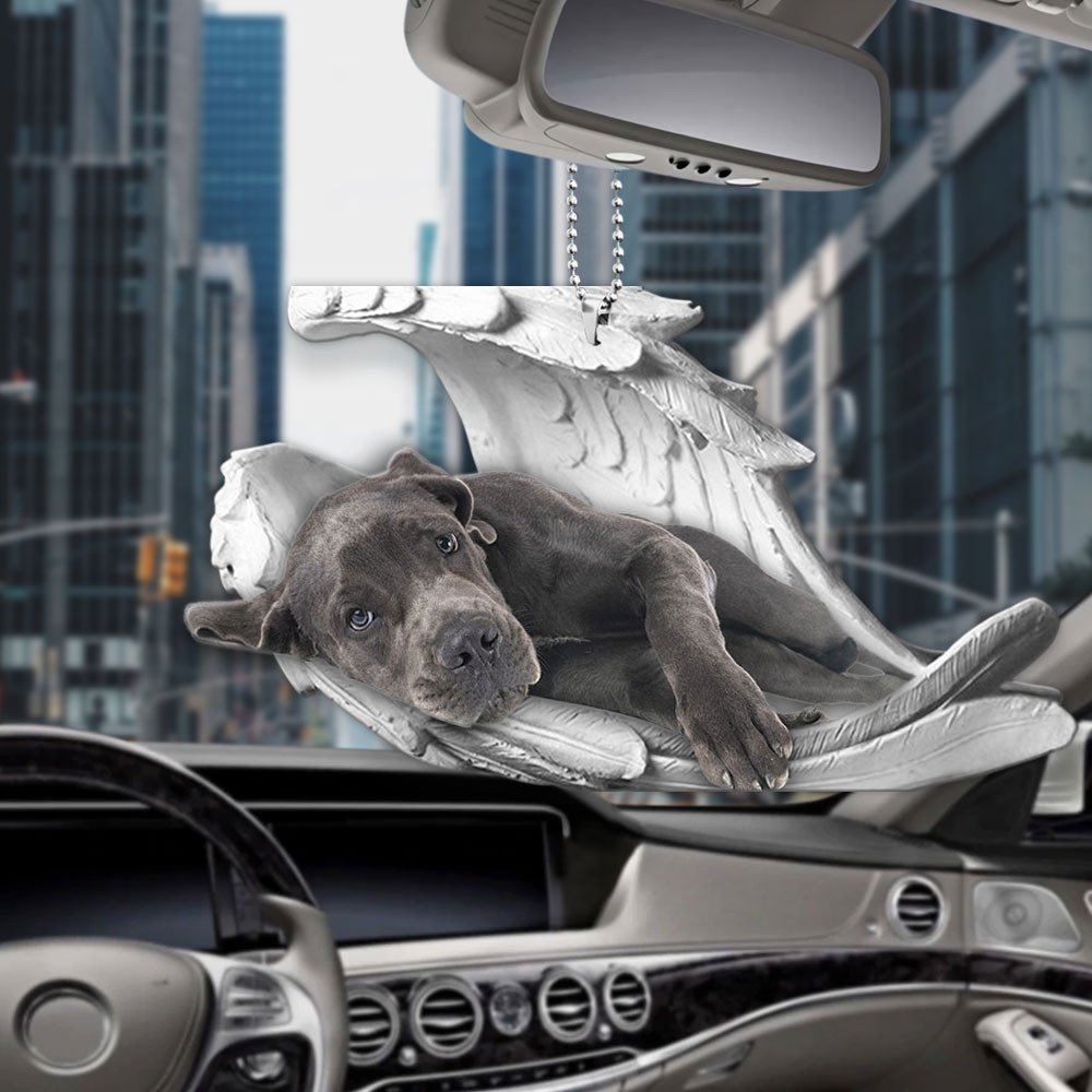 Great Dane-2022 Sleeping Angel-Two Sided Ornament