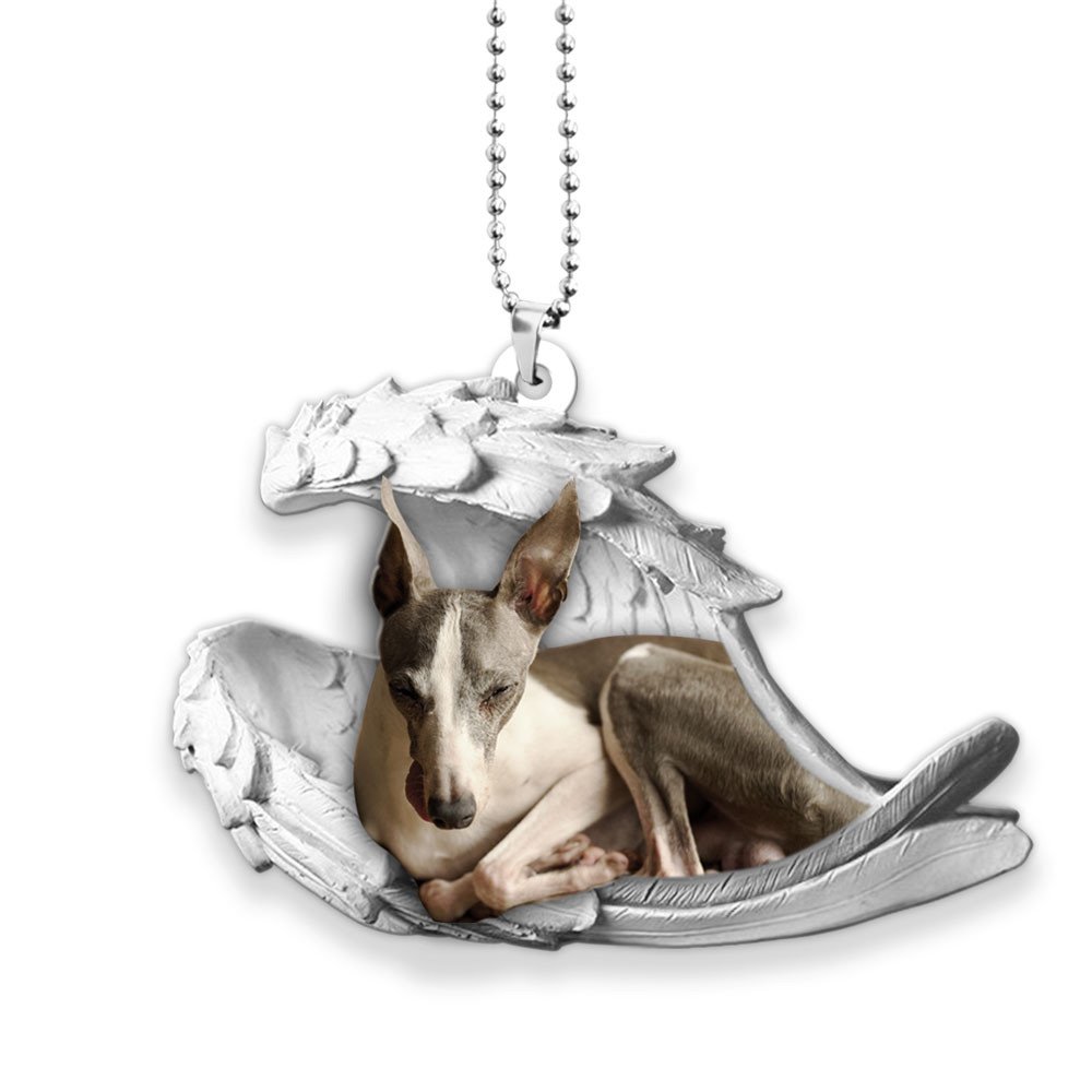 Greyhound-2022 Sleeping Angel-Two Sided Ornament