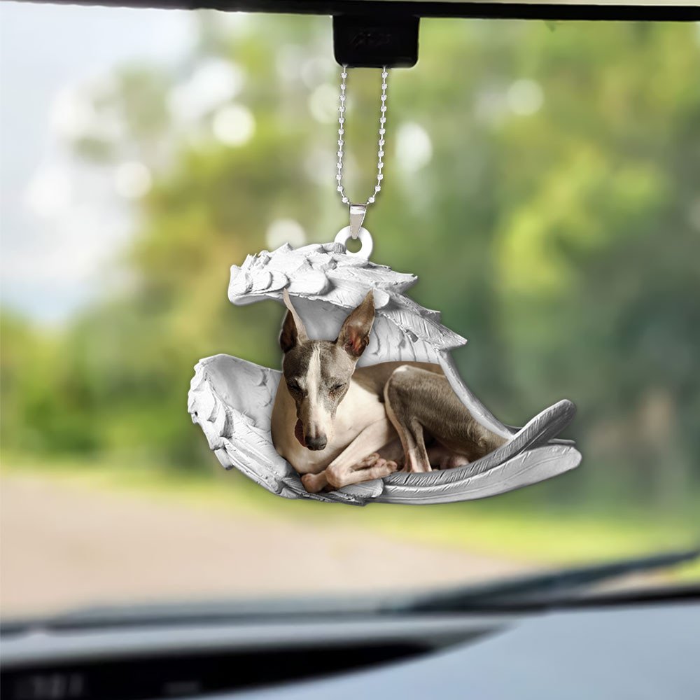 Greyhound-2022 Sleeping Angel-Two Sided Ornament