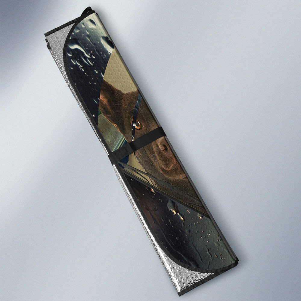 Australian Kelpie-Rainy Driving Car Sun Shade Cover Auto Windshield