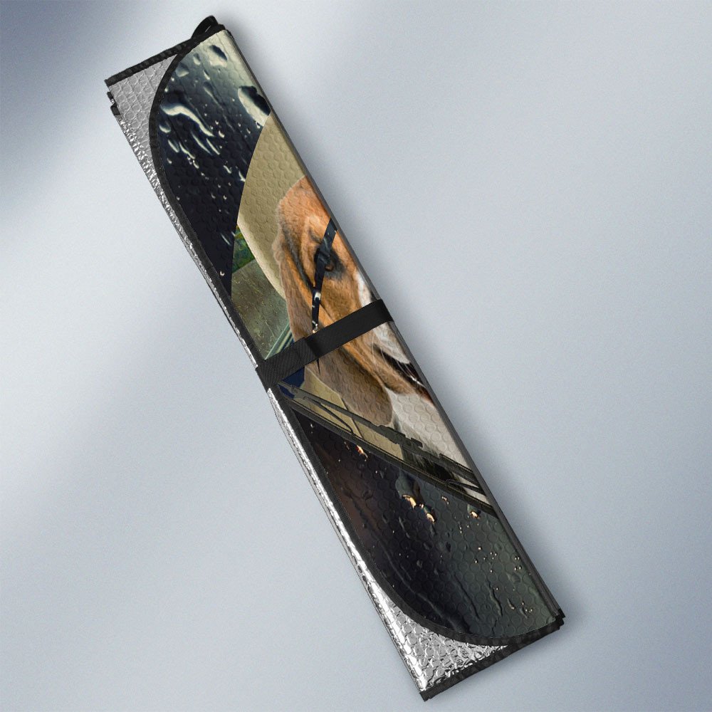 Beagle-Rainy Driving Car Sun Shade Cover Auto Windshield