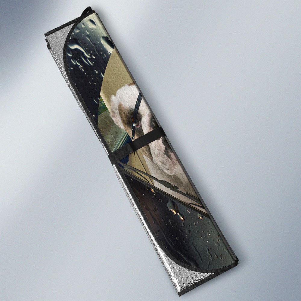 Bulldog-Rainy Driving Car Sun Shade Cover Auto Windshield