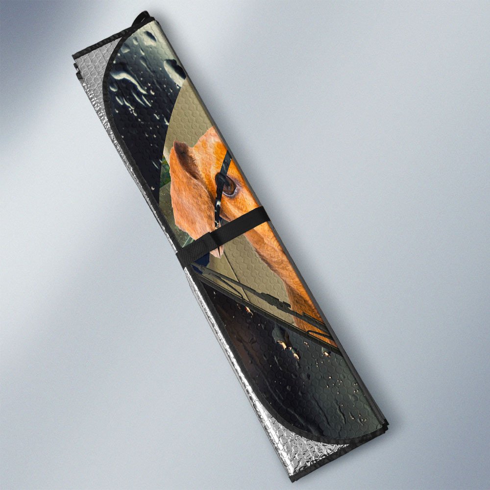 Dachshund-Rainy Driving Car Sun Shade Cover Auto Windshield