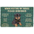 Noodever 3D Please Remember Rottweiler Puppy Dogs House Rules Doormat