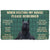 Noodever 3D Please Remember Dogs House Rules Doormat