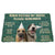 Noodever 3D Please Remember Dogs House Rules Doormat