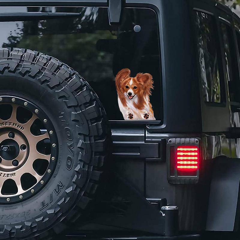 Papillon-On The Move Window Car Sticker