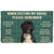 Noodever 3D Please Remember Portuguese Water Dogs House Rules Doormat