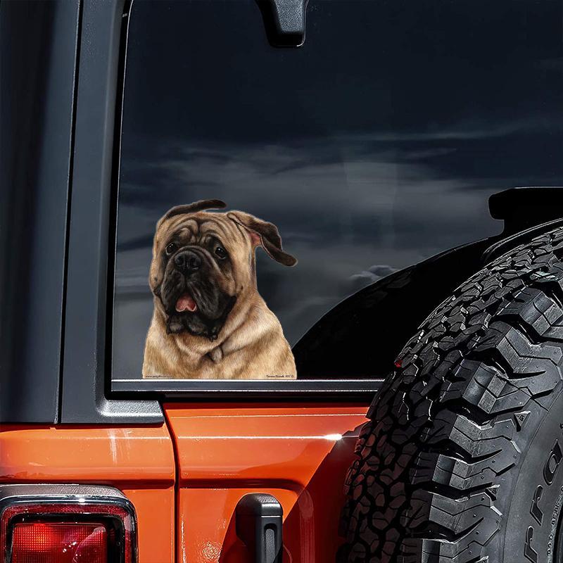 Mastiff-On The Move Window Car Sticker