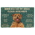 Noodever 3D Please Remember Norfolk terrier House Rules Doormat
